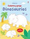 COLOREO Y PEGO DINOSAURIOS