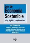 LEY DE ECONOM�A SOSTENIBLE