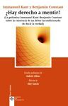 �HAY DERECHO A MENTIR?