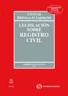 LEGISLACI�N SOBRE REGISTRO CIVIL