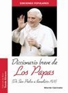DICCIONARIO BREVE DE LOS PAPAS