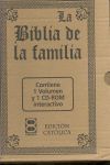 BIBLIA DE LA FAMILIA 1 TOMO (CON ESTUCHE) + 1 CD-ROM