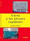 CARTA A LOS JOVENES ESPA�OLES