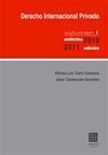 DERECHO INTERNACIONAL PRIVADO. VOLUMEN I (11� EDICI�N 2010-2011)