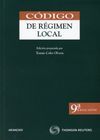 C�DIGO DE R�GIMEN LOCAL. 9� ED.