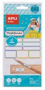 Etiquetas Adhesivas Plastificadas Blister 35 uds