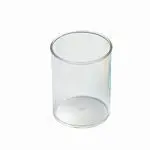 Cubilete Plastico Translucido Cristal