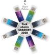 PACK 8 PENDRIVES GRADIENT 32 GB SURTIDO