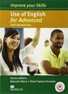 IMPROVE YOUR SKILLS. USE OF ENGLISH FOR ADVANCED (CAE) - STUDENT'S BOOK WITH ANS