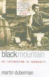 BLACK MOUNTAIN: AN EXPLORATION IN COMMUNITY