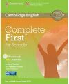 COMPLETE FIRST FOR SCHOOLS WORKBOOK WITH ANSWERS WITH AUDIO CD