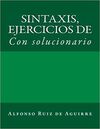 SINTAXIS EJERCICIOS DE
