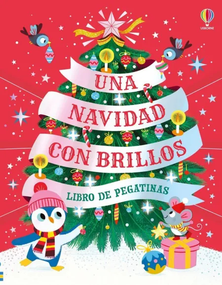 Una Navidad con Brillos - Libro Pegatina