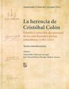 LA HERENCIA DE CRISTÓBAL COLÓN (4 VOLS.)
