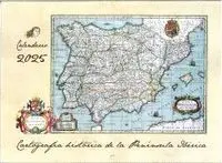 Calendario 2025 Cartografía Histórica de la Peníns