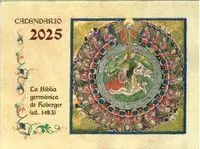 Calendario 2025 la Biblía Germánica de Koberger (E