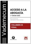 ACCESO A LA ABOGACÍA. VOLUMEN III.