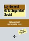 LEY GENERAL DE LA SEGURIDAD SOCIAL