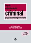 LEY ENJUICIAMIENTO CRIMINAL Y LEGISLACION COMPLEMENTARIA
