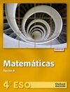 ADARVE MATEMÁTICAS B - 4º ESO - LIBRO DEL ALUMNO + CD VOLUMEN 1