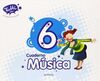 CUADERNO MUSICA - 6º ED. PRIM. TUTTI (CAS)