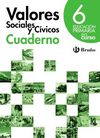 EN CURSO - VALORES SOCIALES Y CÍVICOS - 6º ED. PRIM. - CUADERNO