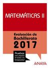 MATEMÁTICAS II. SELECTIVIDAD 2017