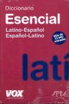 DICCIONARIO ESENCIAL LATINO-ESPAÑOL, ESPAÑOL-LATINO