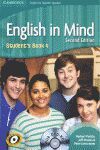 ENGLISH IN MIND FOR SPANISH SPEAKERS - LEVEL 4 - STUDENT'S BOOK WITH DVD-ROM (2ND ED.)