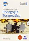 CUERPO DE MAESTROS PEDAGOGÍA TERAPÉUTICA. TEMARIO VOLUMEN 1