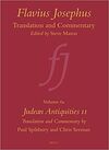 FLAVIUS JOSEPHUS: TRANSLATION AND COMMENTARY, VOLUME 6A: JUDEAN ANTIQUITIES 11