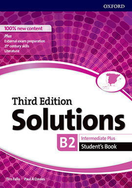 SOLUTIONS INTERMEDIATE PLUS. STUDENT'S BOOK 3RD EDITION