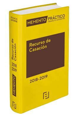 MEMENTO RECURSO DE CASACIÓN 2018-2019