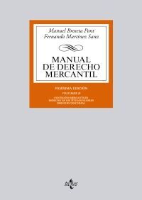 MANUAL DE DERECHO MERCANTIL VOL. II.