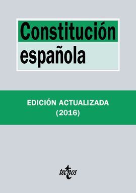 CONSTITUCIÓN ESPAÑOLA. 21ª ED. 2016