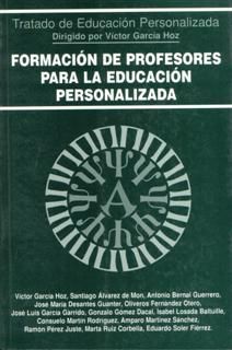 FORMACIÓN DE PROFESORES PARA LA EDUCACIÓN PERSONALIZADA