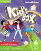 KID'S BOX FOR SPANISH SPEAKERS - LEVEL 6 - PUPIL'S BOOK (2ND ED.)