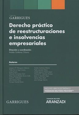 DERECHO PRÁCTICO DE REESTRUCTURACIONES E INSOLVENCIAS EMPRESARIALES