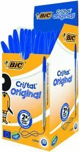 Boligrafo Bic Cristal Azul Ref. 89534
