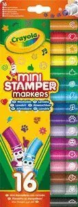 Mini Rotuladores Estampadores Lavables Emoji 16 Co