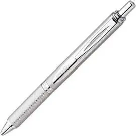 Boligrafo Pentel Energel Sterling Plateado