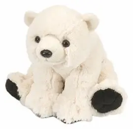 Peluche Ck - Mini Oso Polar Cachorro 20 cm