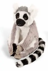 Peluche Ck - Mini Lemur de Cola Anillada 20 cm