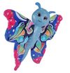 PELUCHE HUGGERS MARIPOSA AZUL