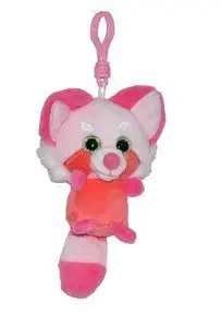 Llavero Peluche Panda Rojo Perfume Cereza