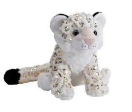 Peluche Snow Leopard Foil
