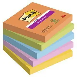 Nota Adhesiva Post-It 76X76 5X90H Boost