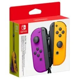 Joy-Con (Set Izda/Dcha) Morado Neon/Naranja Neon