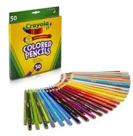 Lapiz Crayola 50 Lapices de Colores