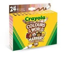 Rotulador Crayola Maxi Punta 24 Colores Colours Of